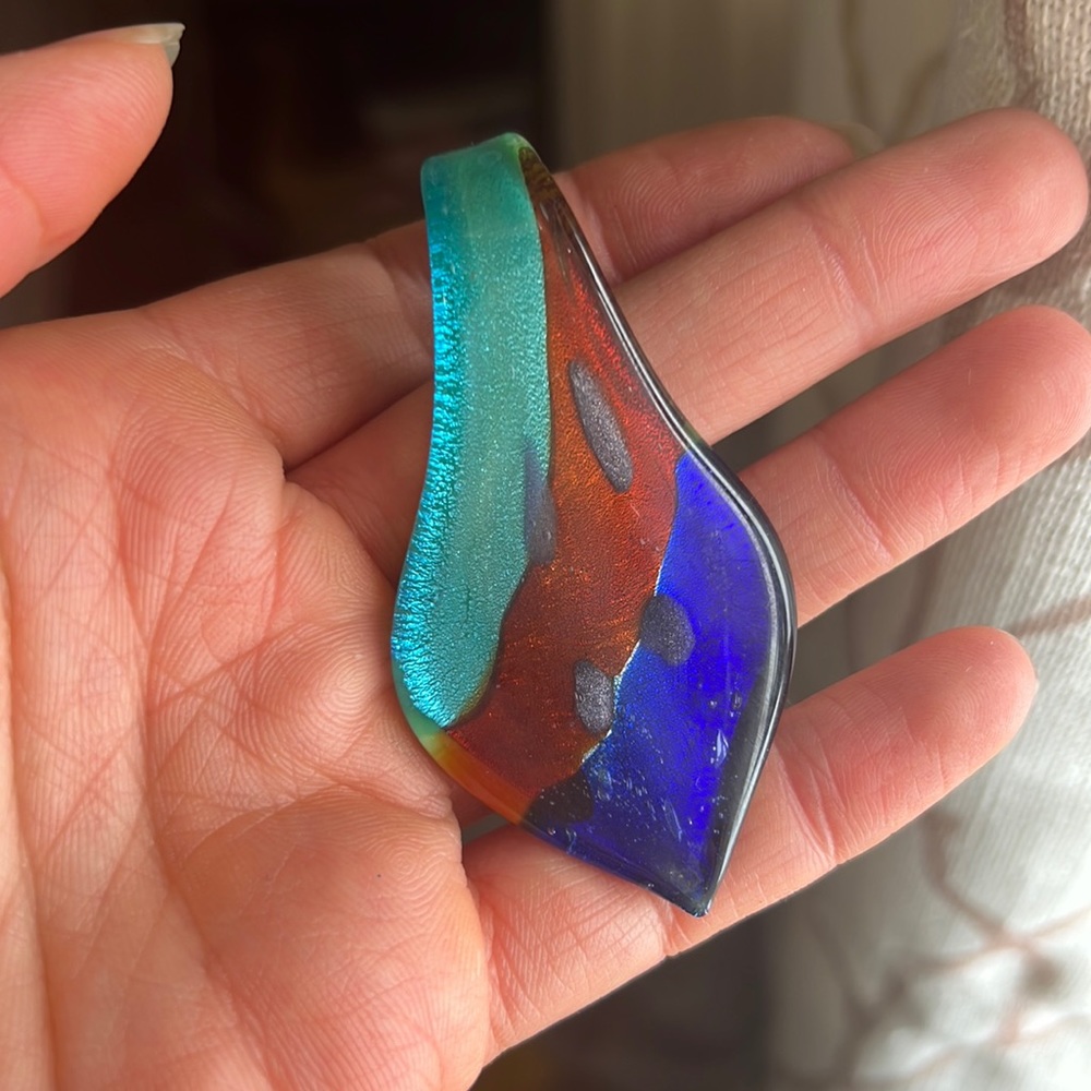 Glass pendant